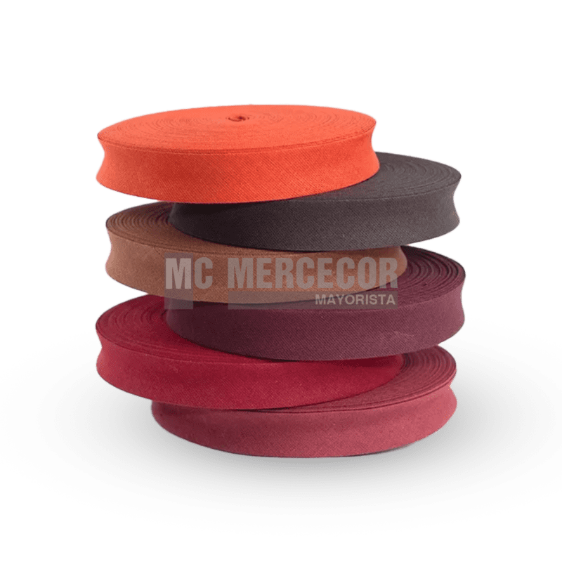 Rollo De Cinta De Algodón Al Bies 100 Metros | Ancho 1 Cm | Color Blanco | Para Manualidades, Decoración Y Empaque De Regalos